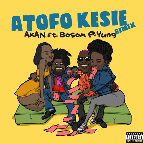 Akan – Atofo Kesie (Remix) Ft. Bosom P-Yung