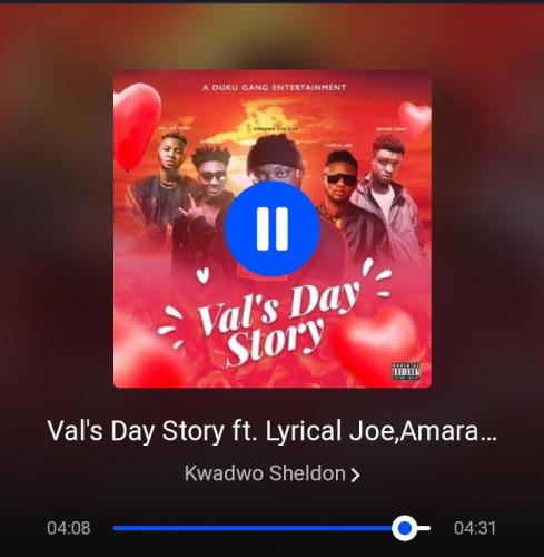 Kwadwo Sheldon – Val’s Day Story Ft. Lyrical Joe, Amerado, Romeo Swag, Kev The Topic
